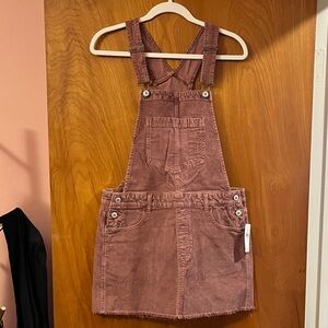 American Eagle Outfitters Mauve Corduroy Dress